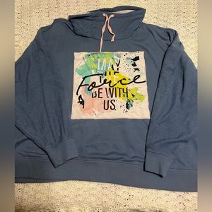 Womens 2X DISNEY STAR WARS PULLOVER